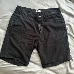 No nationality size 31 black shorts